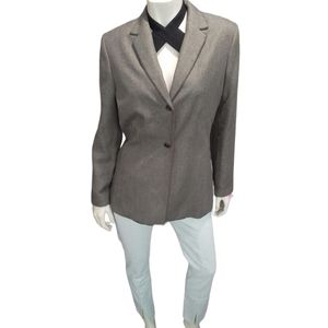 New Taylor B. Moss Taupe Blazer Size 10